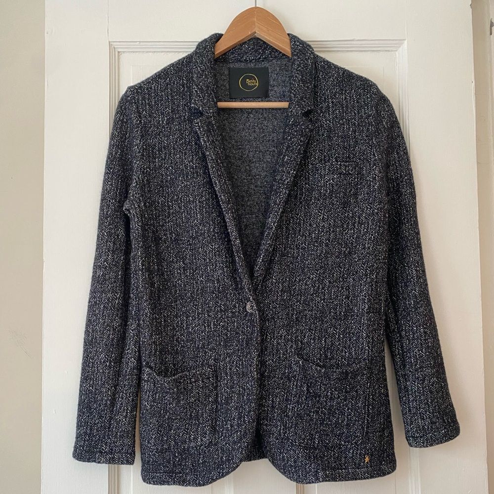 🇫🇷 Des Petits Hauts Wool Blend Blazer​ - Picture 4 of 13